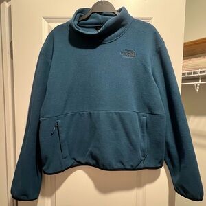The North Face Teal Fleece Top
